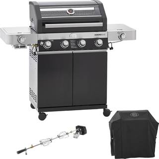 *Gas grill BBQ station Videro G4-S VARIO incl. cover and rotisserie spit. Cannot be combined with other discounts or promotions. (RRP €1257.95 | Outlet price €965.90)