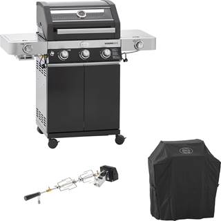 *Gas grill BBQ station Videro G3-S VARIO incl. cover and rotisserie spit. Cannot be combined with other discounts or promotions. (RRP €1127.95 | Outlet price €878.90)