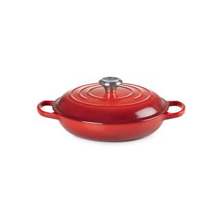 Gourmet pot, cast iron, 30cm, color ovenred or citrus | Outlet price € 220,50 | RRP €315