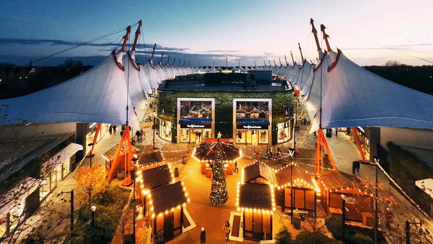 Christmas Village at Ashford Designer Outlet