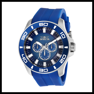 Outlet price €153.30 - Invicta Pro Diver Men 50mm Blue Quartz
