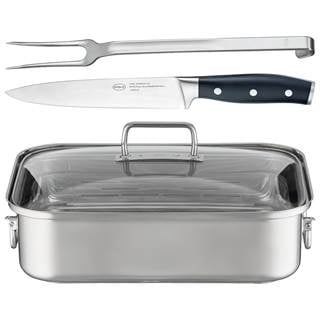 with glass lid + meat knife TRADITION + meat fork

(RRP €263,90 | Outlet  price €183,85)