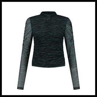 Outlet price €67.90 - Zebra Mesh Top