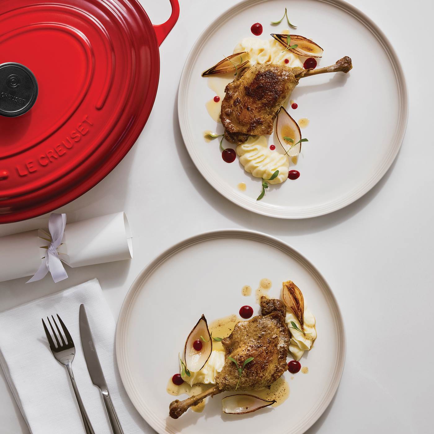 le creuset christmas recipes