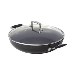  TNS professional frying pan with glass lid 30cm, non-stick coated | Outlet price€ 164,50 | RRP € 235