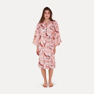 ETHNO Light Damen Kimono | Erhältlich in Sienarot und Olivgrün |  Outletpreis € 99,95 | UVP € 189