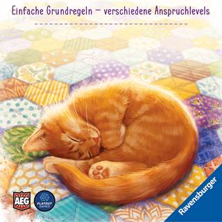 Calico - fesselndes Fliesenlegespiel für Erwachsene, Kinder und Katzenliebhaber ab 10 Jahren | Outletpreis € 31,49 | UVP € 44,99, *solange der Vorrat reicht