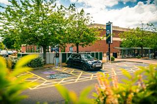 EV Chargers at York Designer Outlet