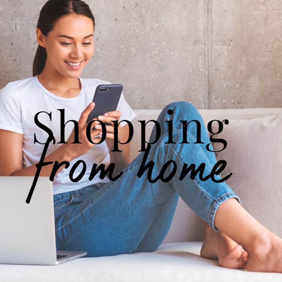 SHOPPING FROM HOME