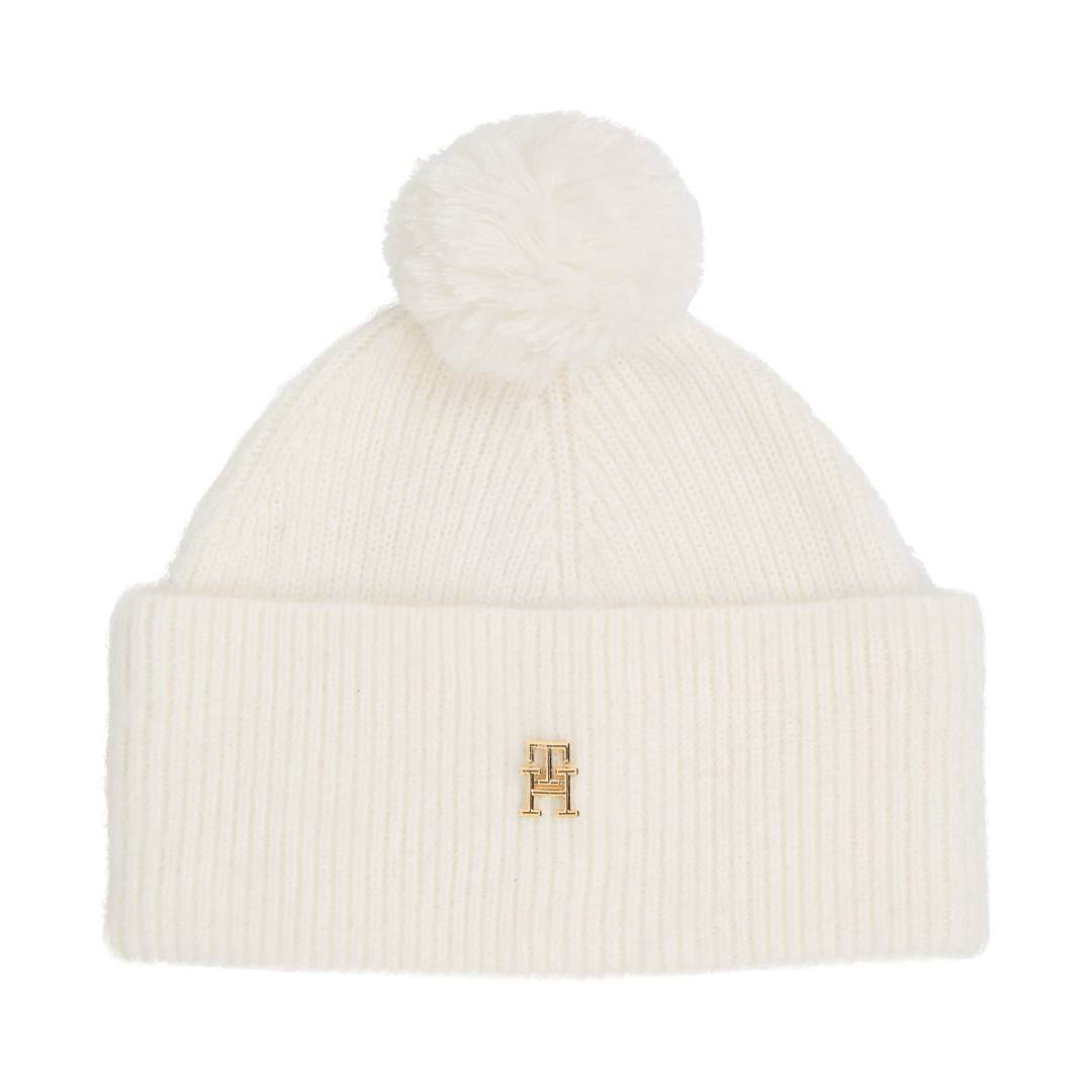 Tommy Hilfiger Women White Beanie Xmas Gifting 2024