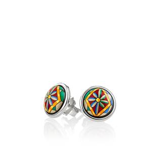 Cabochon stud earrings in various styles available | RRP € 690