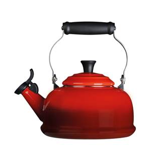 Kettle Classic enameled steel, 1.6 liters, cherry red | RRP € 115 | Outlet price € 80,50
