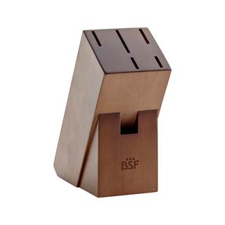 BSF Chicago knife block, Birch, brown, empty | RRP € 62,95