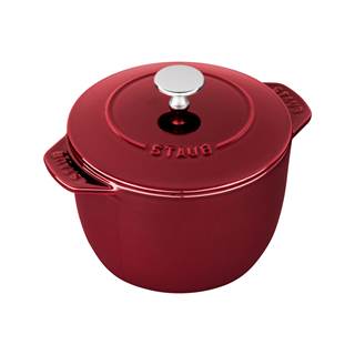 Staub Gusseisen Reiscocotte, rund, grenadine, 20cm, B-Ware | UVP € 199