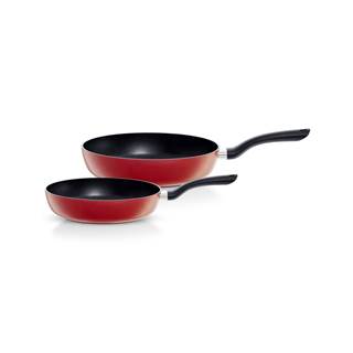Pan Set Cenit red 2 pieces 24 cm + 28 cm | RRP € 163,80 | Outlet price € 113,90