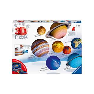 3D Puzzle Planetensystem (2. Wahl Artikel) | UVP € 67,99 | Outletpreis € 47,59