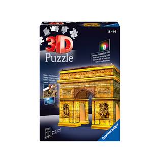 3D Puzzle Triumphbogen bei Nacht (2. Wahl Artikel) | UVP € 41,99 | Outletpreis € 29,39