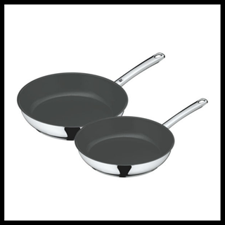 Outlet price €118.99 - Devil frying pan set 24 & 28cm ceramic