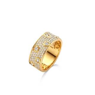 Outlet price €2275 - Ring diamond pave