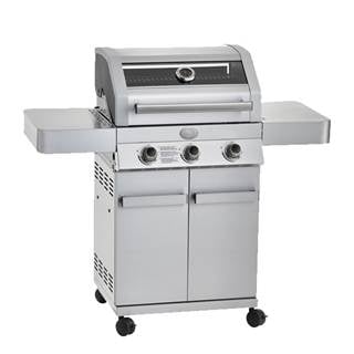 Outlet price €593.95 - BBQ Station Gourmet G3 50 mBar – Stainless Steel