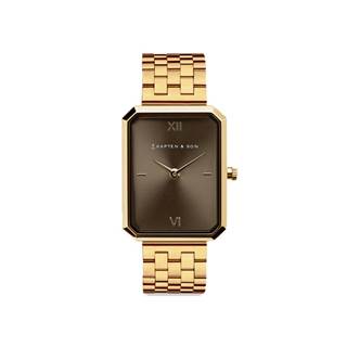 Outlet-Preis 104,93€ - Grace Gold Brown Steel watch