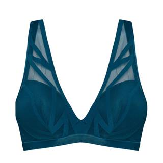 Prix outlet €105 - Soutien-gorge "Illusionist Transparant Petrol" 