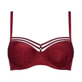 Prix outlet €84 - Soutien-gorge "Seduction Cabernet Print" 