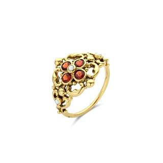 Prix outlet €844 - Ring colorstone with pearl