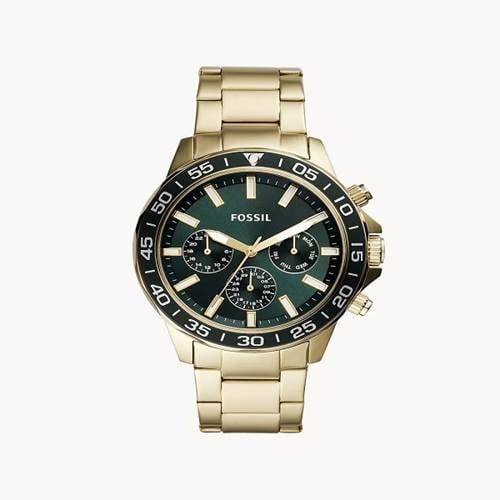 Bannon Multifunction Gold-Tone Stainless Steel Watch - BQ2493