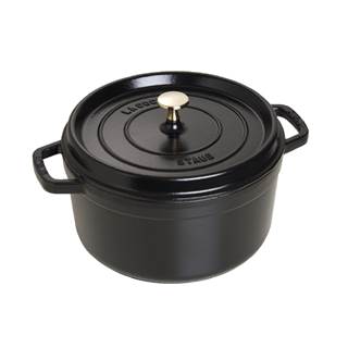 Prix outlet €194,95 - Staub Cocotte 24cm noir