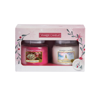 Outletpreis 25€ - Yankee Candle 2er Geschenkset mit mittleren Gläsern